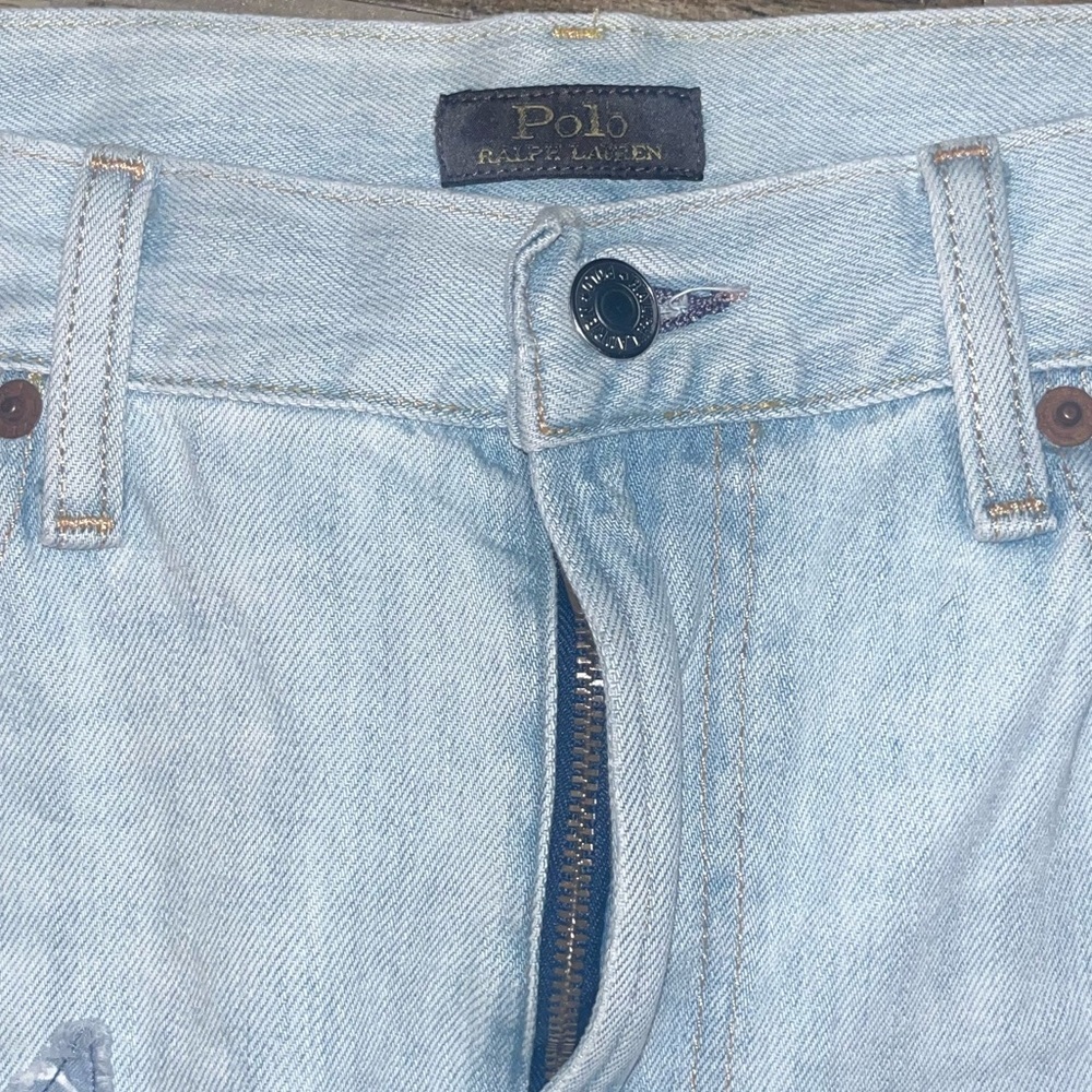 Polo Ralph Lauren Avery Boyfriend Star Quilted patchwork jeans - Picture 4 of 6